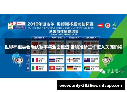 世界杯组委会确认赛事将全面推进 各项准备工作进入关键阶段 世界杯组委会确认赛事将全面推进 各项准备工作进入关键阶段